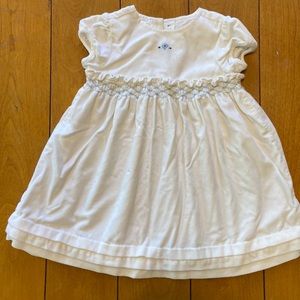 Janie and Jack pink tag 12-18 layette dress